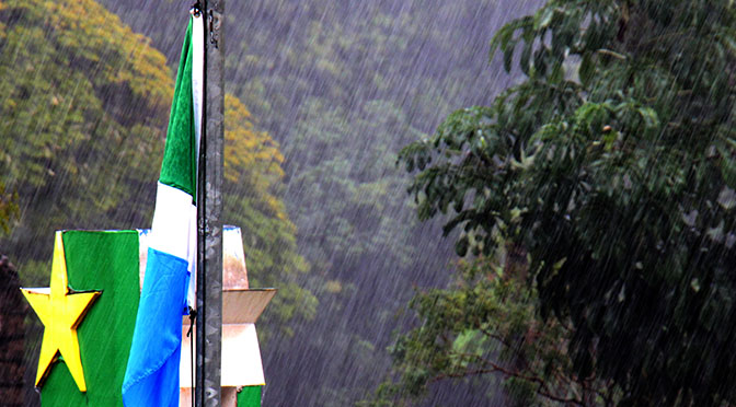 Quarta-feira será de chuva e máxima de 32°C em Mato Grosso do Sul