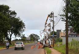 Bairro de Tiradentes está sem energia elétrica 