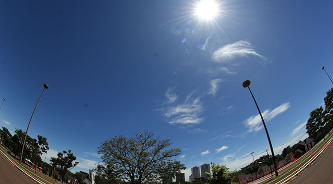 Segunda-feira com predomínio de sol em Mato Grosso do Sul