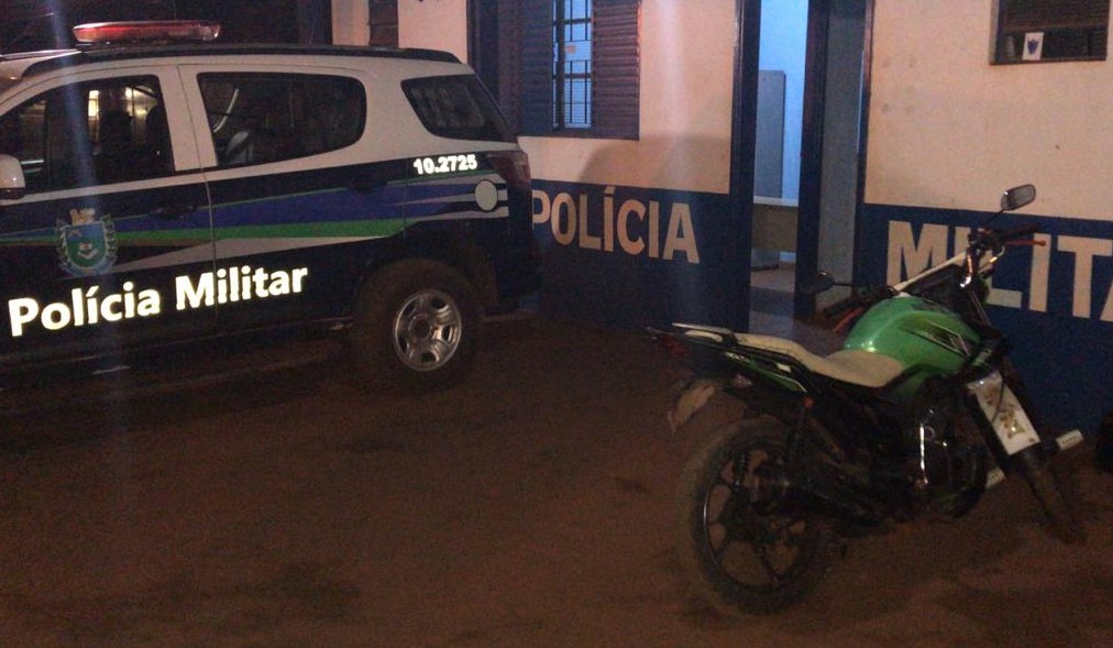 PM de Itamarati recupera motocicleta furtada em Ponta Porã