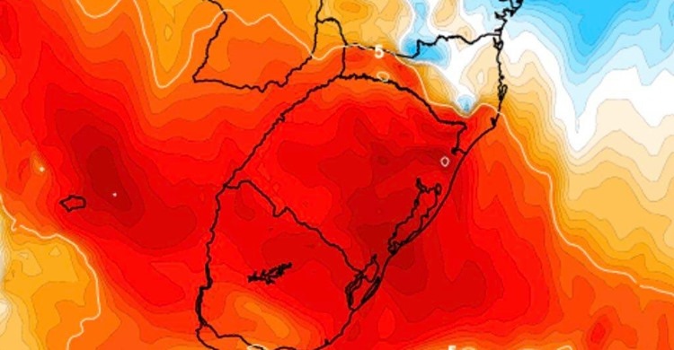 Onda de calor atinge o RS hoje 