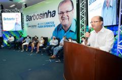 Barbosinha é aclamado pré-candidato a prefeito: