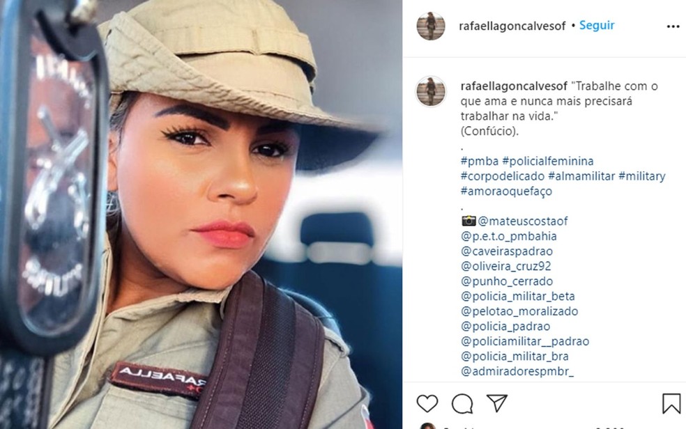 Na Bahia digital influencer é morta pelo marido