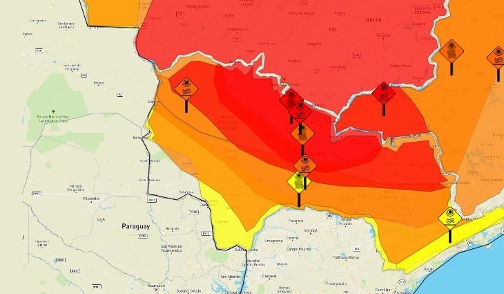 MS está em estado de alerta com risco de morte por excesso de calor 