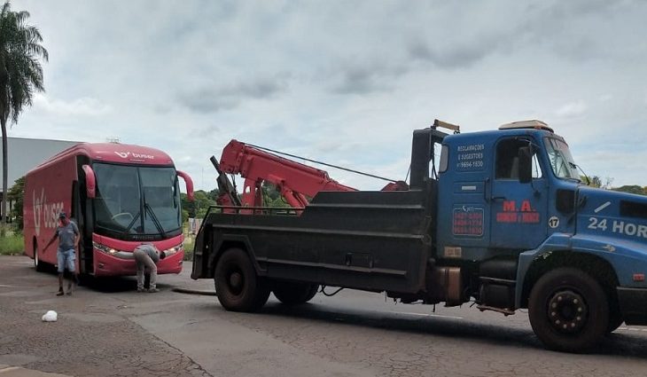 Ônibus clandestino é apreendido em MS