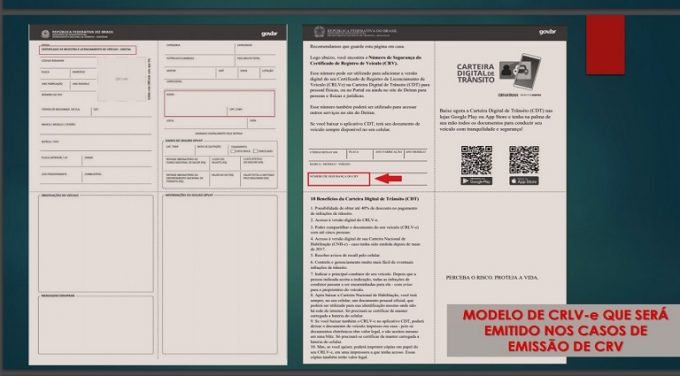 Em MS documentos de veículos passa a ser digital 