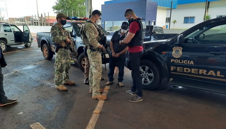 No Paraguai homem é preso por tráfico de drogas 