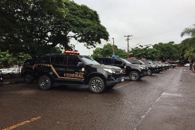 Chegaram em MS novos carros da PF