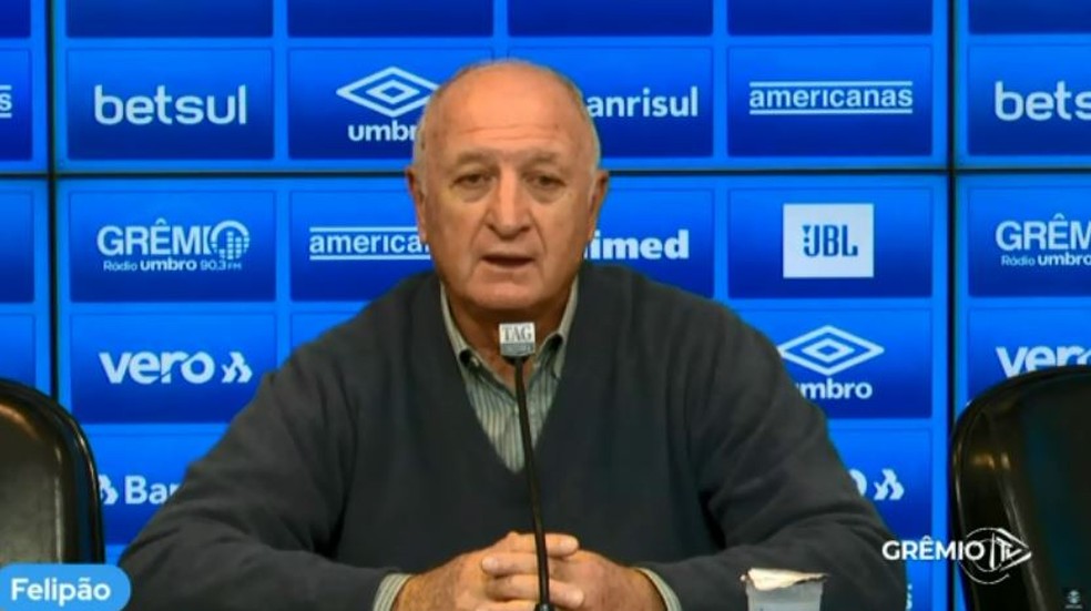 Felipão é apresentado pelo Grêmio e projeta grande desafio