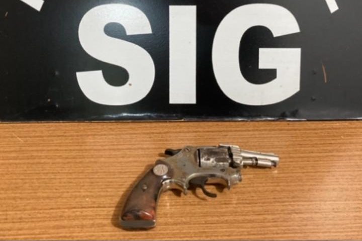 Policia Civil apreende arma de fogo na MS 473