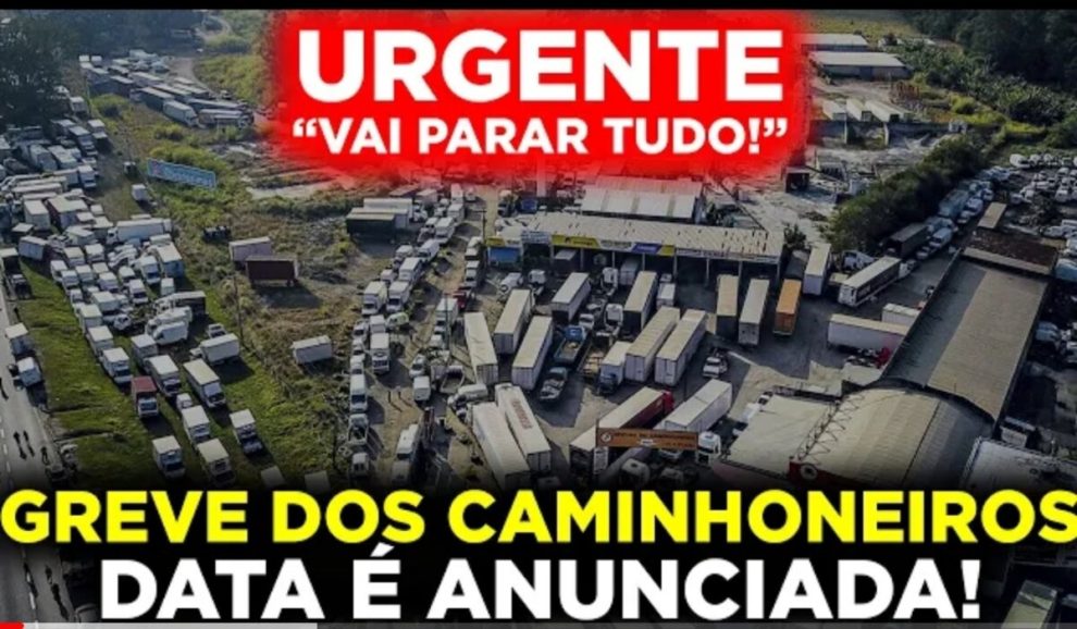 Caminhoneiros anunciam greve e data de início: “O Brasil vai parar”