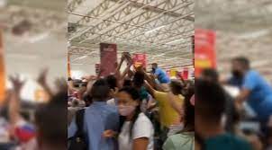 VÍDEO: Briga por carne causa aglomeração em supermercado