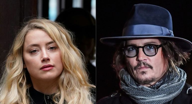 Amber Heard, conhecida principalmente como ex-mulher de Johnny Depp, f