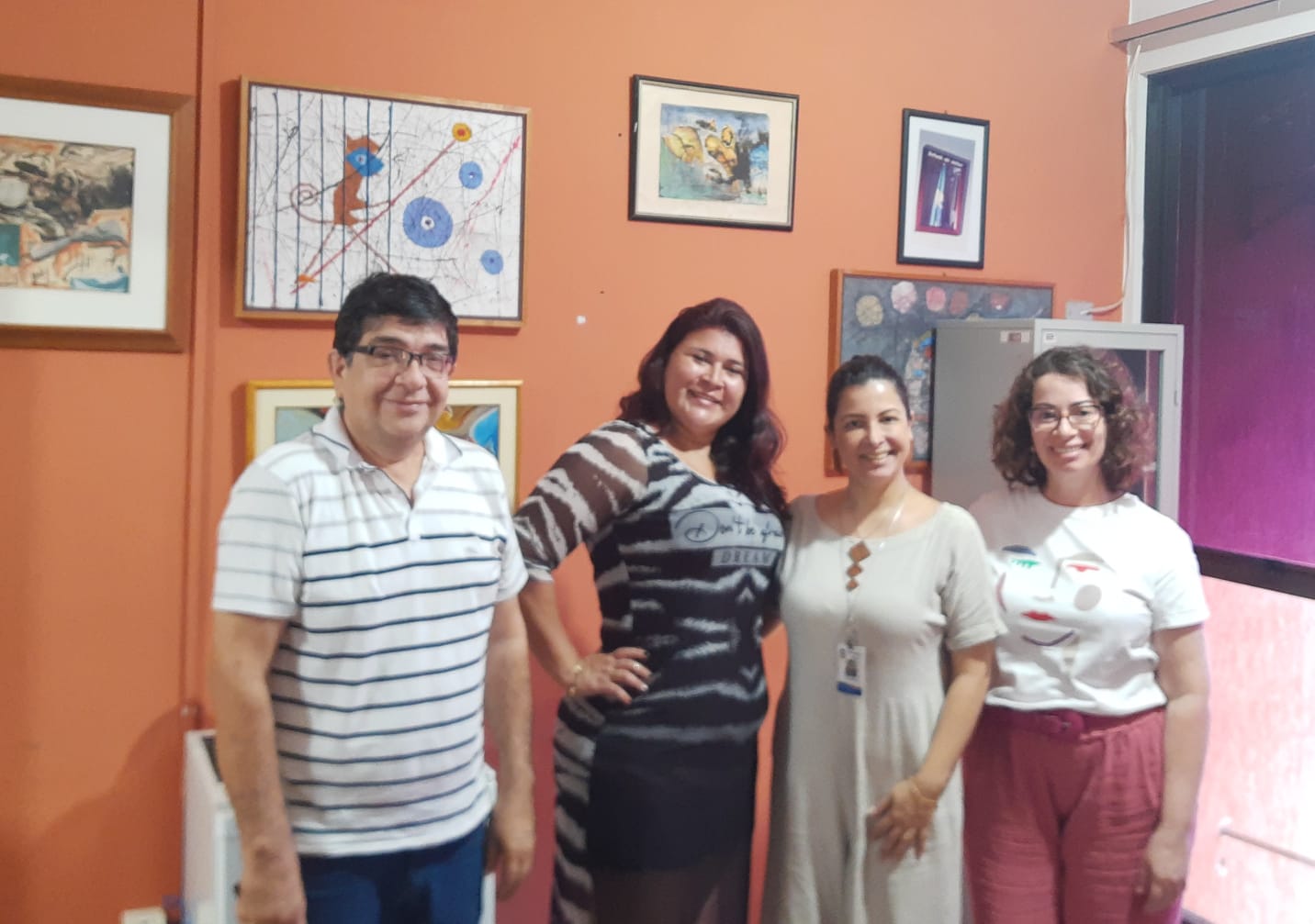 Reunião da Sede de Secretária de Cultura no Parque dos Ipês