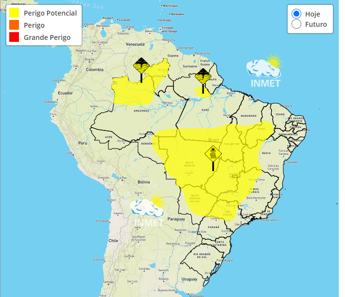 MS em alerta de baixa umidade do ar