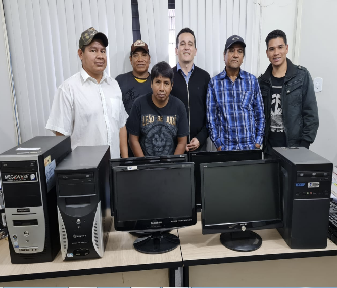 Prefeitura disponibiliza computadores para uso nas aldeias Jaguapiru e Bororó