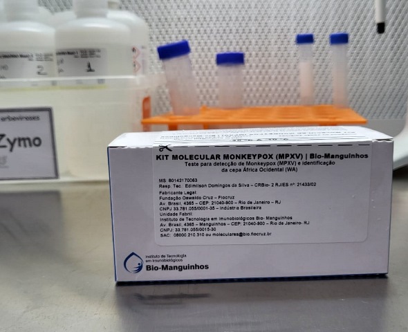 MS recebe material para diagnóstico da Monkeypox