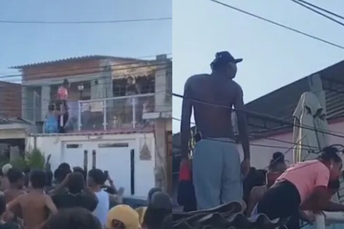 Moradores invadem casa e acusam mulher de ser dona de perfil que difamava vizinhos