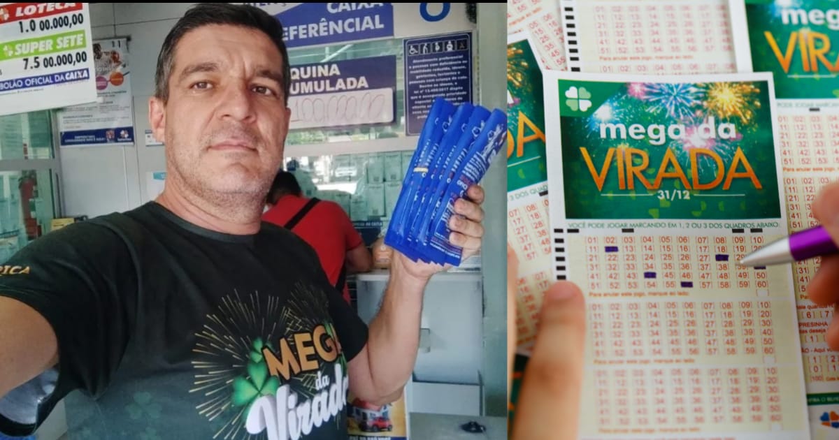 Amigos gastam R$ 22 mil em bilhete único para a Mega da Virada