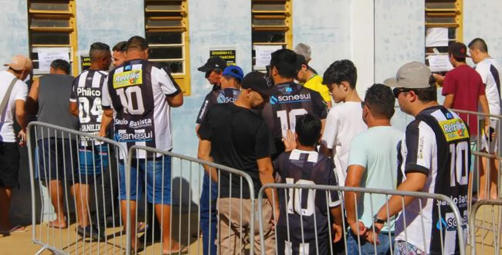 Primeiro jogo da final do Campeonato Estadual entre Operário e Costa Rica já tem ingressos à venda