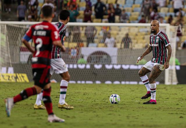 Felipe Melo é expulso, e Fla-Flu na Copa do Brasil termina empatado sem gols