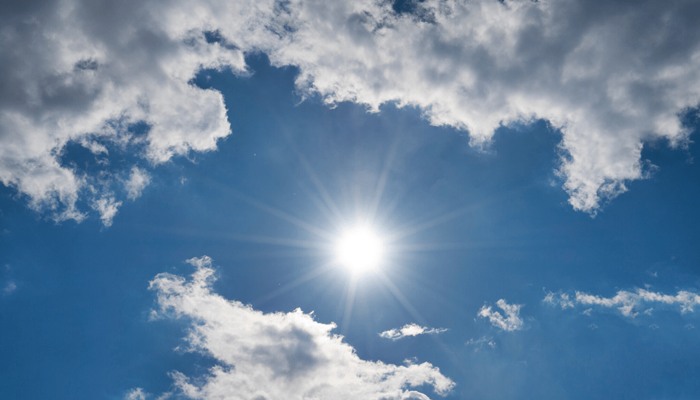 Quarta-feira de sol com aumento de nebulosidade.
