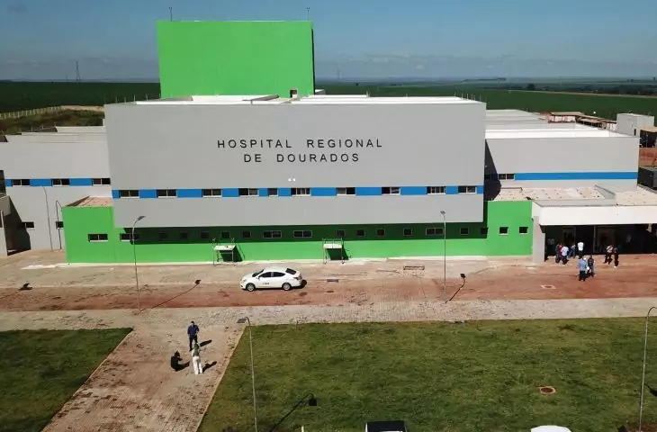 Entrega do Hospital Regional de Dourados é adiada para 2024.