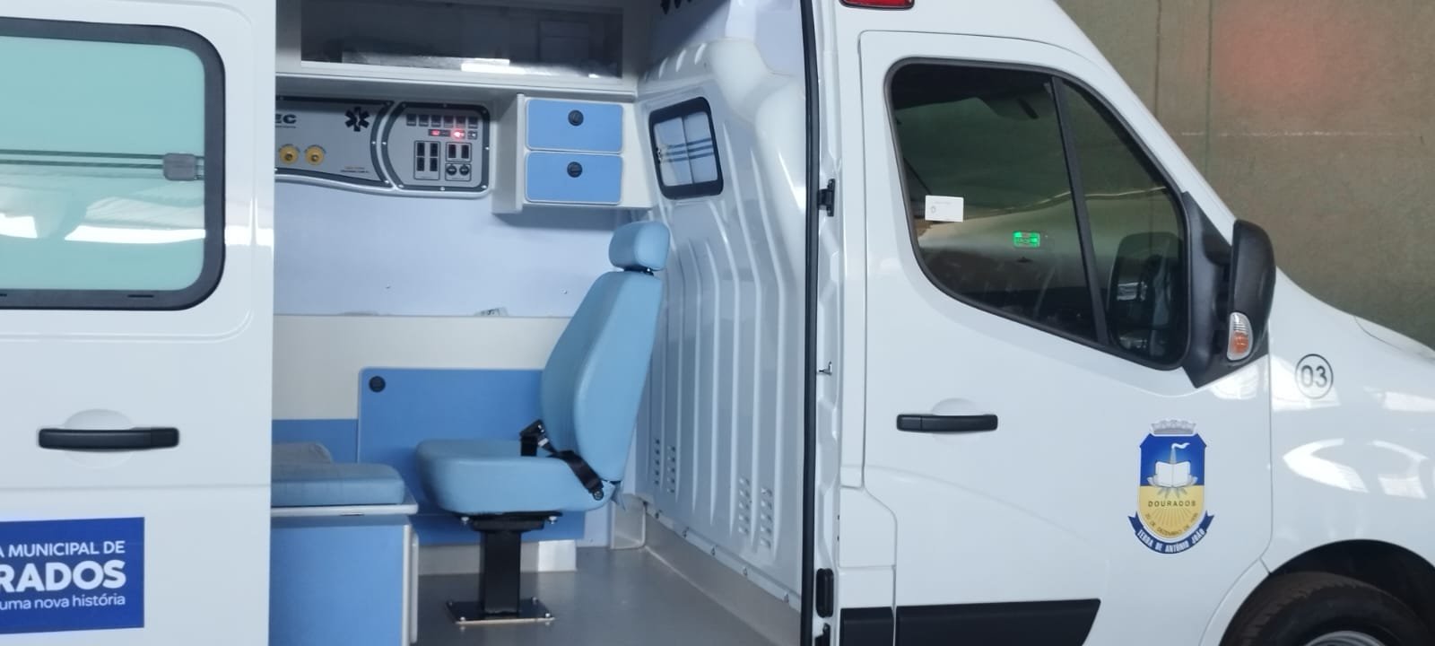 Prefeitura entrega mais uma ambulância para renovação da frota