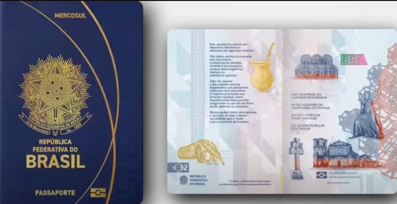 Novo modelo de passaporte brasileiro começa a ser emitido nesta terça