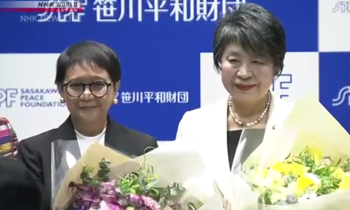FM do Japão Kamikawa promete promover a participação das mulheres na construção da paz na Ásia