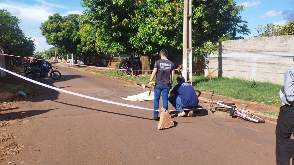 Menina de 11 anos morre atropelada em Dourados