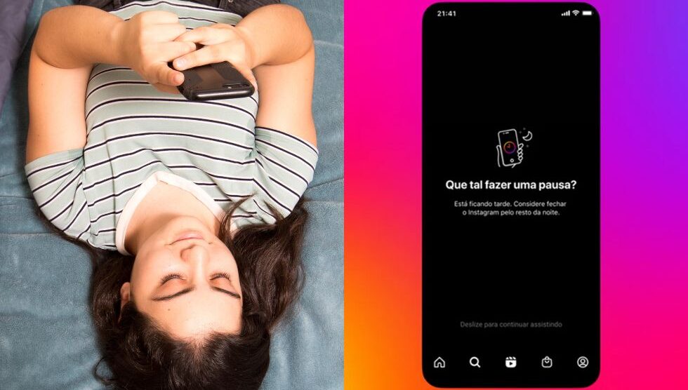 Instagram começa a emitir alerta para adolescentes fecharem o app durante a noite