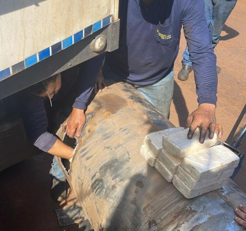 Polícia Federal apreende 200 quilos de cocaína em Deodápolis