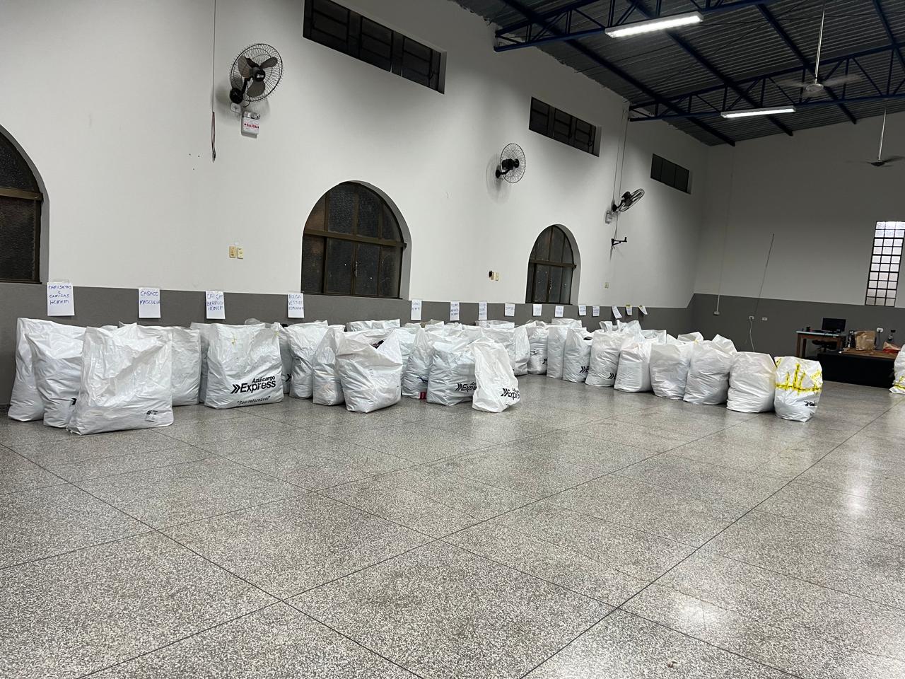 Prefeitura de Dourados envia duas toneladas de doações para o Rio Grande do Sul