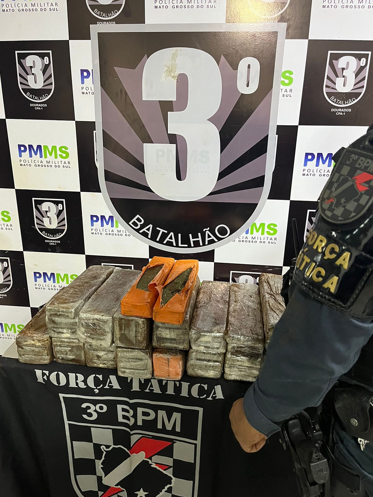  Polícia Militar Combate o Tráfico de Drogas em Dourados