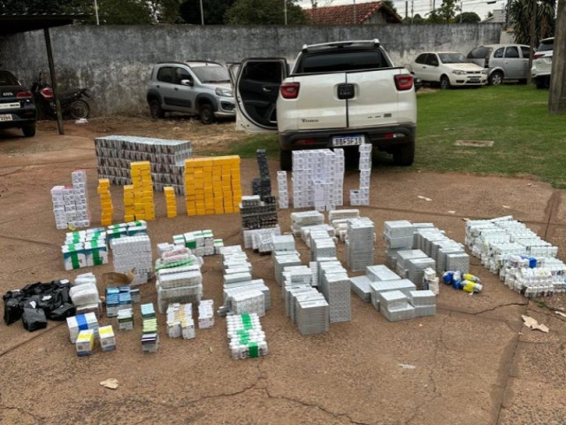 Polícia apreende mais de meio milhão em anabolizante