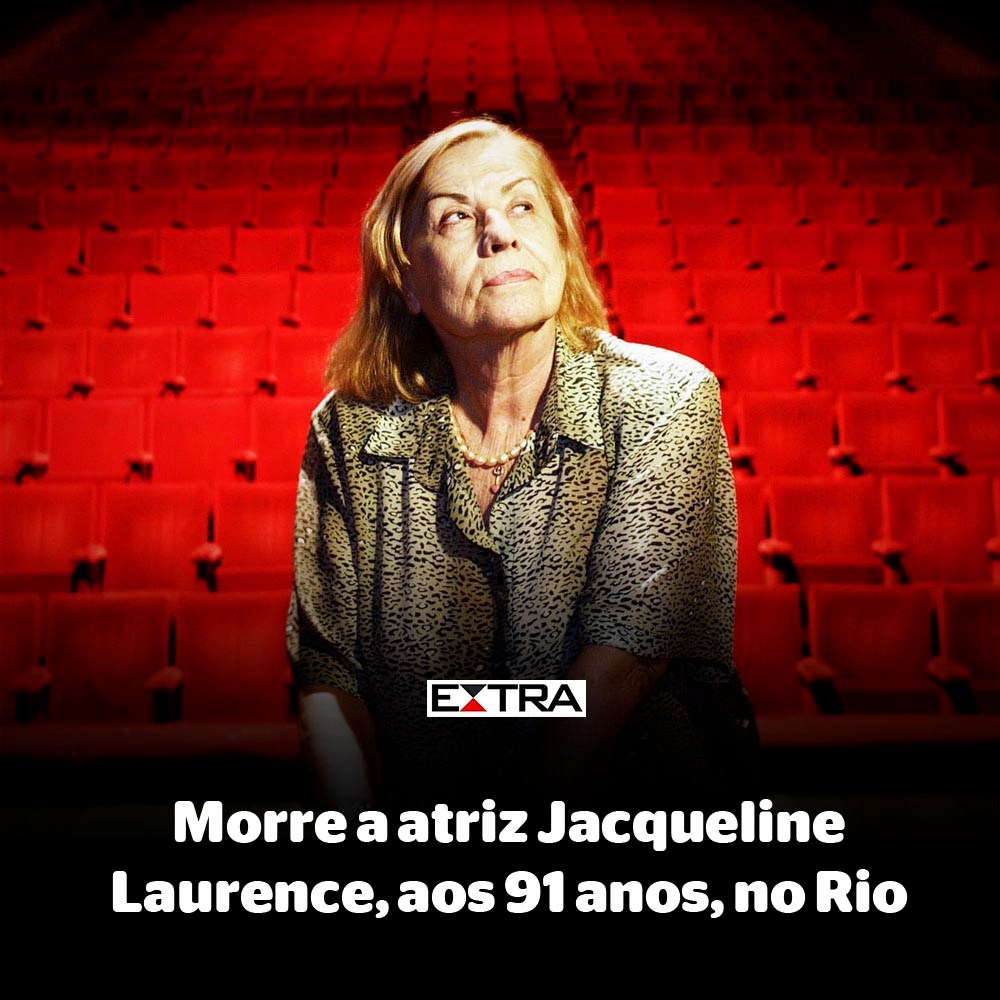 Jacqueline Laurence morre aos 91 anos.