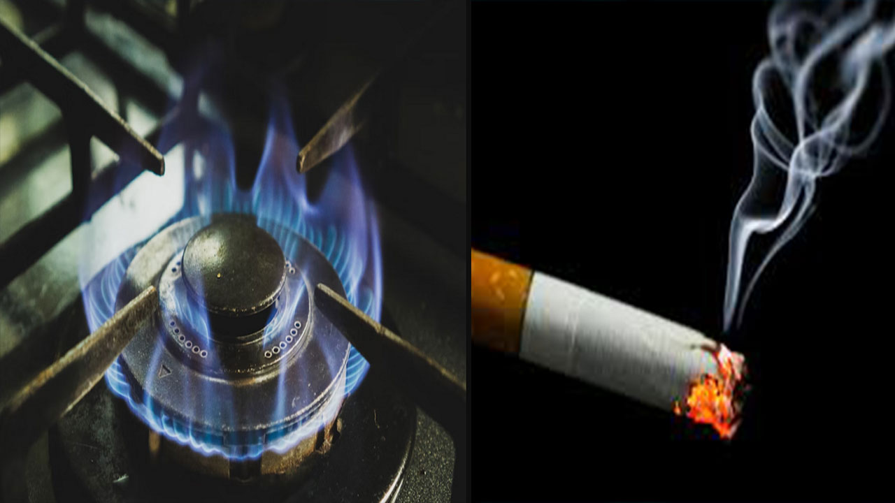Homem morre queimado ao acender cigarro no fogão de casa