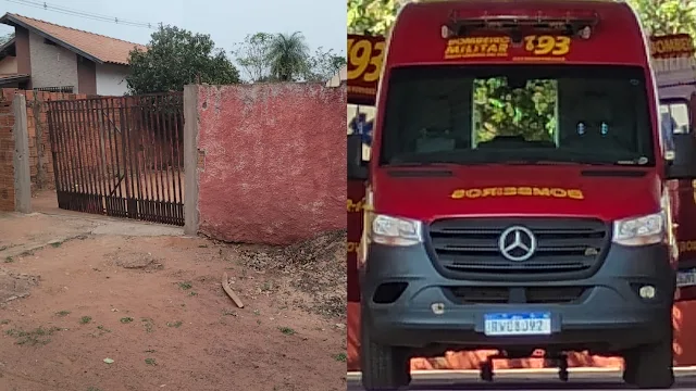 Portão cai em cabeça de criança de 2 anos em MS