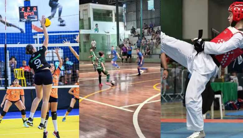 Futsal, taekwondo e vôlei: confira os jogos deste fim de semana em MS 