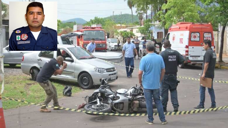 Guarda municipal morre vítima de acidente envolvendo carro e moto em MS