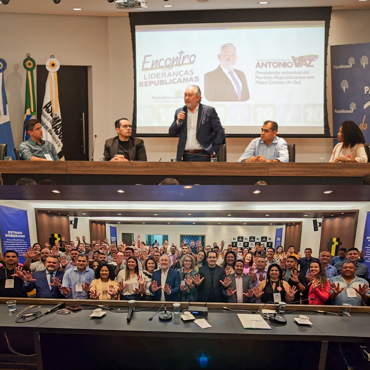 Encontro de lideranças do Republicanos MS destaca expansão histórica do partido no estado e parabeniza o trabalho das executivas