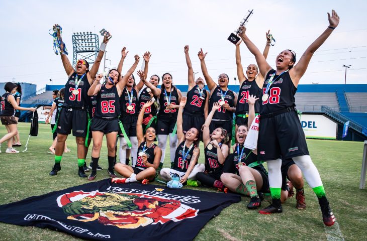 Cobrarés conquista bicampeonato da Copa do Brasil de Flag Football Feminino