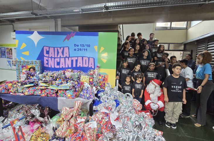 Caixa Encantada: solidariedade move servidores e arrecadação já conta com 55 mil brinquedos triados