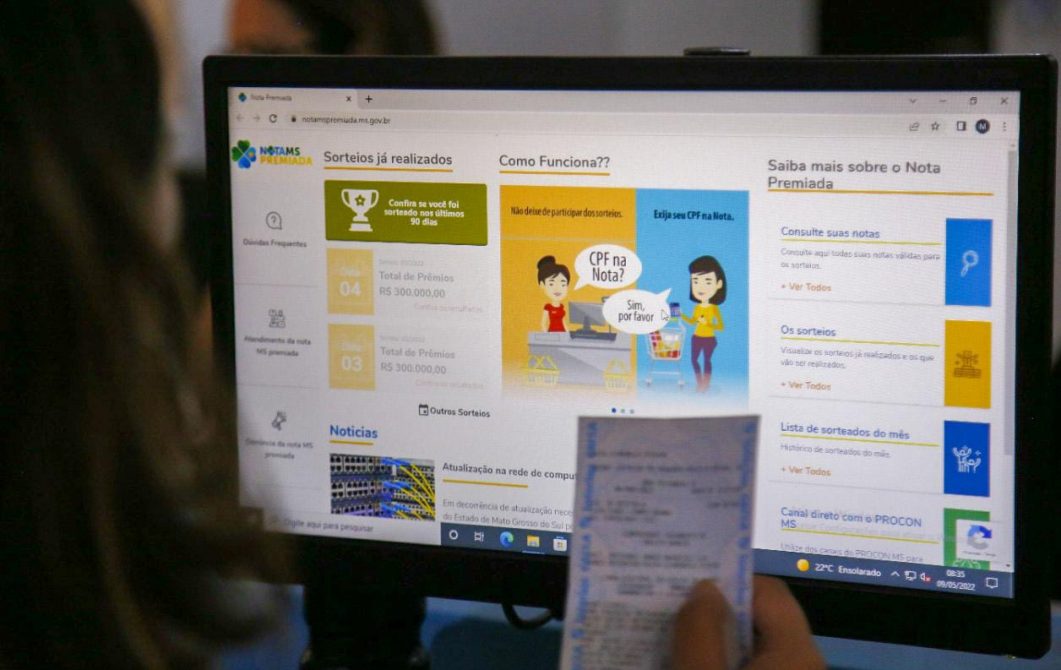 Atenção contribuintes: Nota MS Premiada divulga calendário de sorteios de 2025