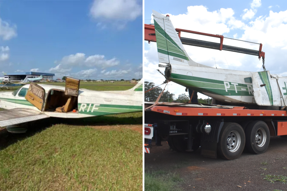 Quase duas décadas depois avião do tráfico é vendido em Mato Grosso do Sul