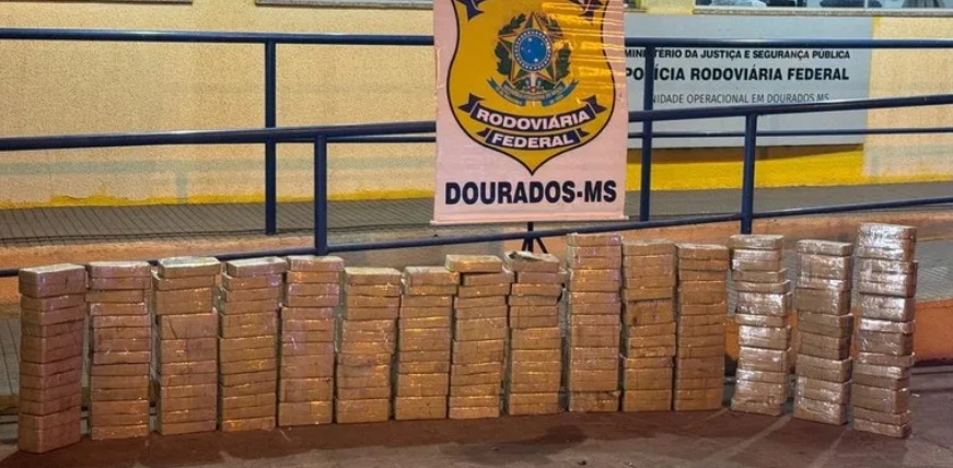 Empresário de Itaporã é preso em Dourados ao receber 235 kg de cocaína escondidos em carga de erva-mate