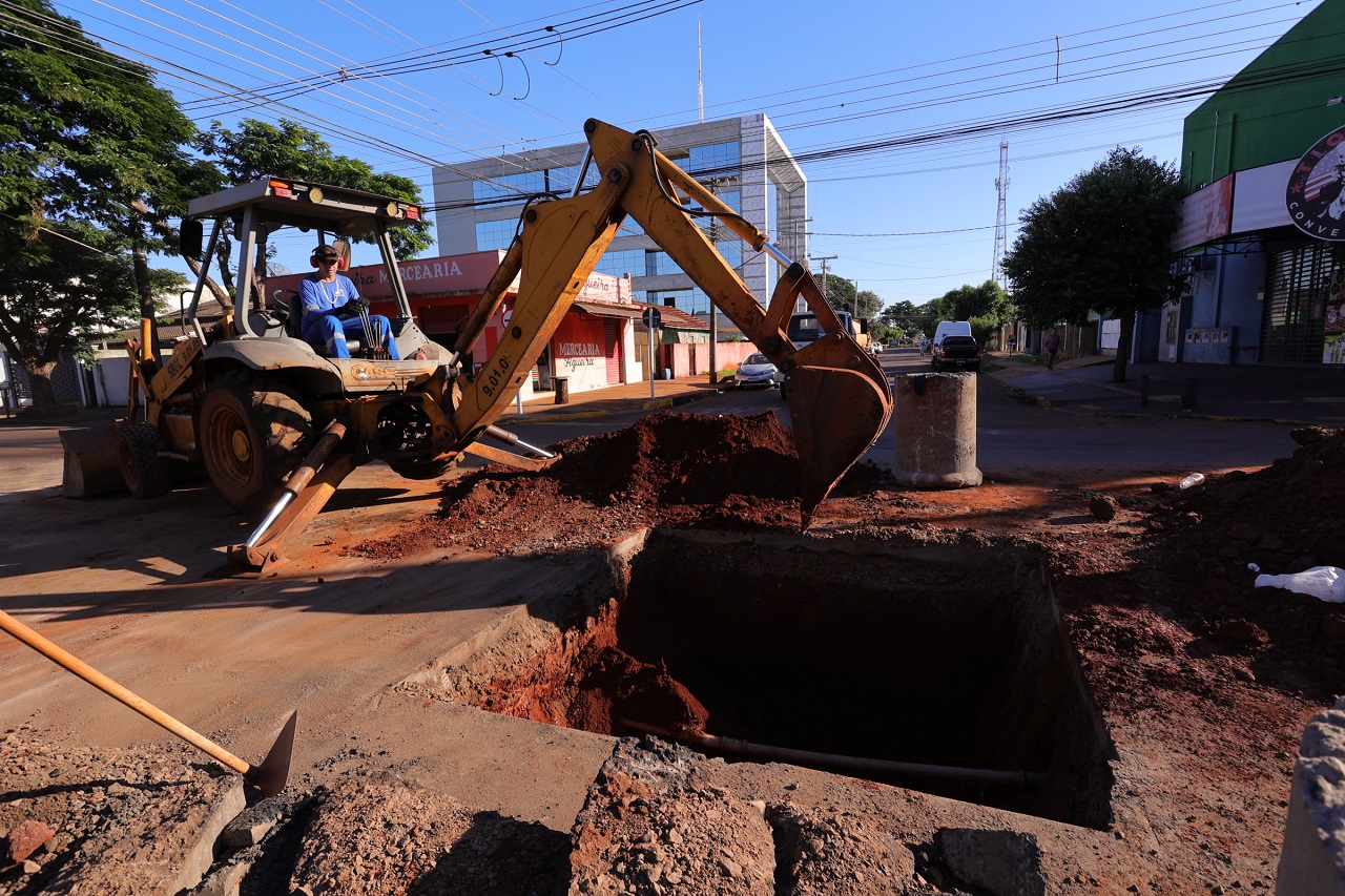 Prefeitura inicia terceira etapa de obra contra alagamentos no Parque Alvorada