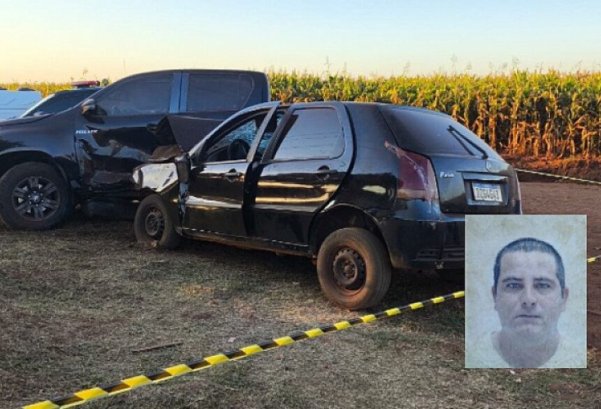 Motorista morre em acidente envolvendo carro de prefeito de cidade de MS 