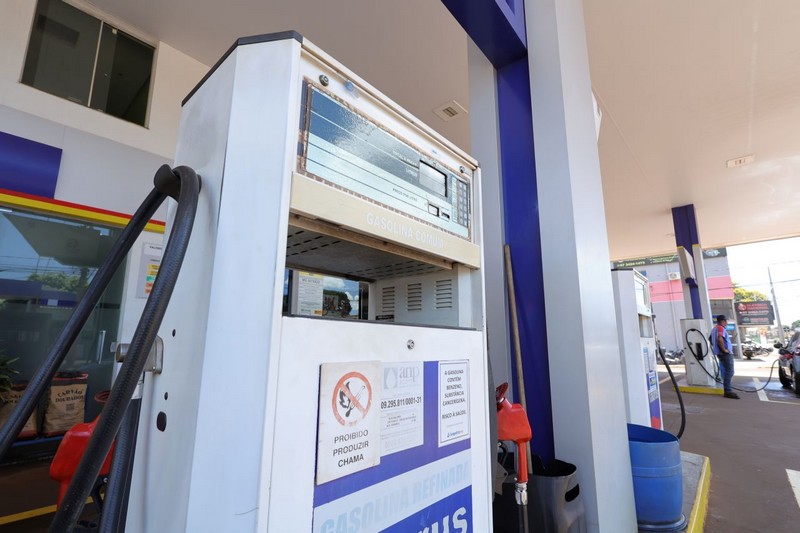 Preço médio da gasolina comum é de R$ 6,33 no mês de junho em Dourados